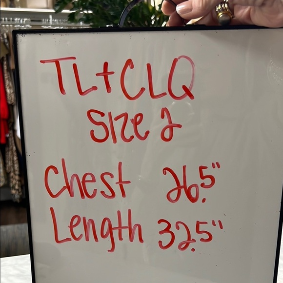 TL+CLQ Bright Yellow Long Sleeve Button Down Shirt Oversized Size 2/M - Picture 6 of 8